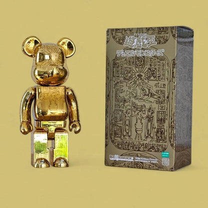 Bearbrick Yu-Gi-Oh! Duel Monsters 'Millennium Puzzle' 400% mit Verpackung