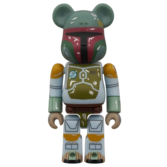 Bearbrick Chase Star Wars #1 - Boba Fett (The Empire Strikes Back Version) Vorderseite