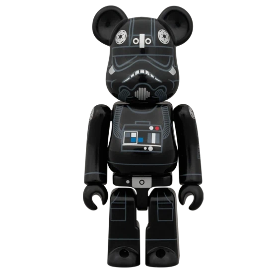 Bearbrick Chase Star Wars #1 - TIE Fighter Pilot Vorderseite