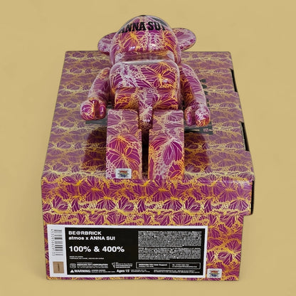 Bearbrick atmos × ANNA SUI 100%+400% Echtheitsmerkmale