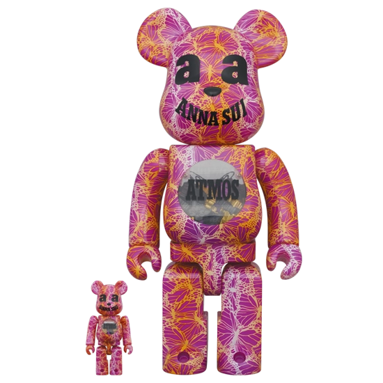 Bearbrick atmos × ANNA SUI 100%+400% Herstellerbild 1