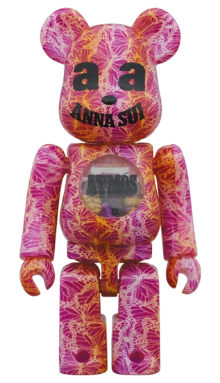 Bearbrick atmos × ANNA SUI 100%+400% Herstellerbild 2