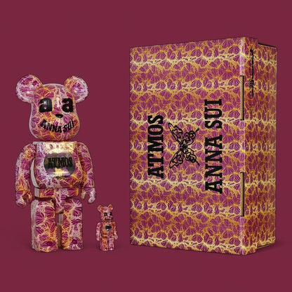 Bearbrick atmos × ANNA SUI 100%+400% mit Verpackung