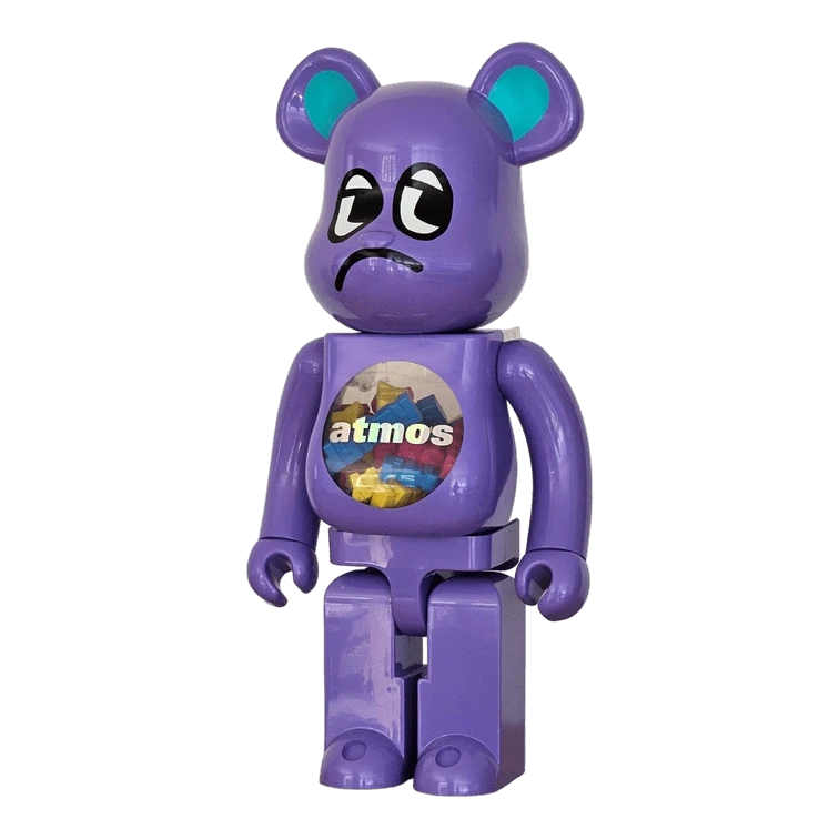 Bearbrick atmos × Badmood 1000% schräg