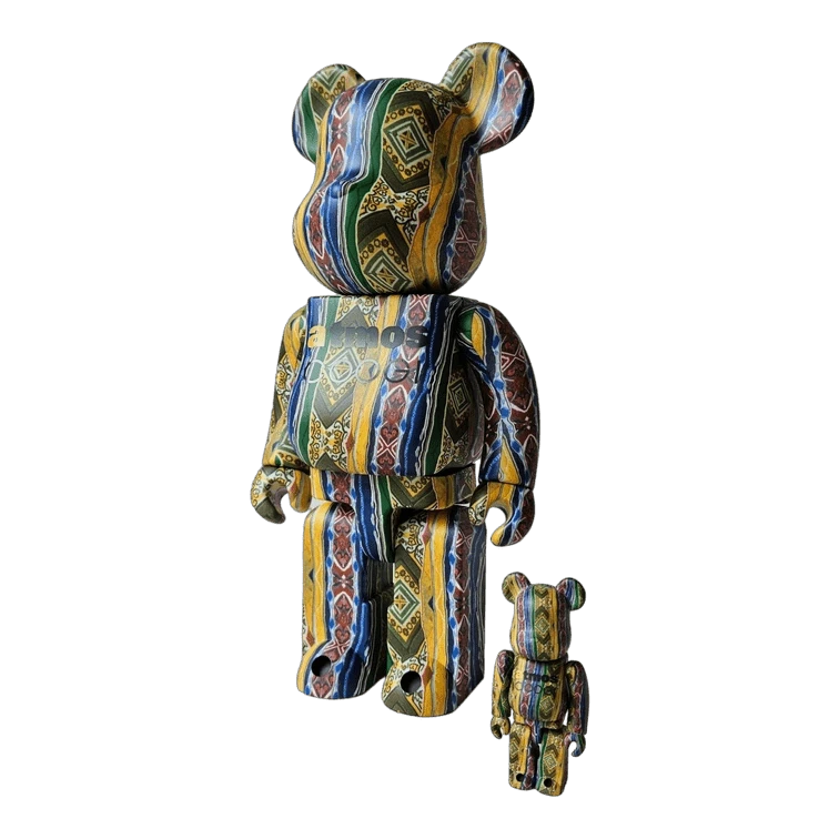 Bearbrick atmos × COOGI 100%+400% schräg