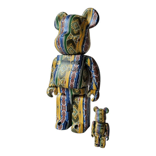 Bearbrick atmos × COOGI 100%+400% schräg