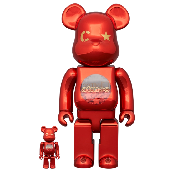 Bearbrick atmos × Clottee 100%+400% Herstellerbild 1