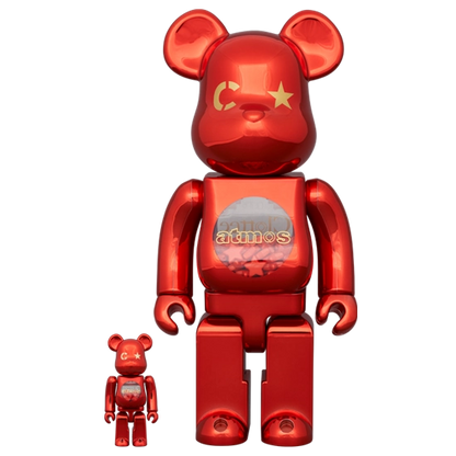 Bearbrick atmos × Clottee 100%+400% Herstellerbild 1