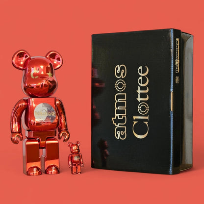 Bearbrick atmos × Clottee 100%+400% mit Verpackung