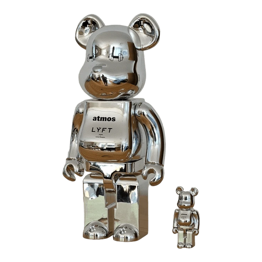 Bearbrick atmos × LÝFT 100%+400% schräg