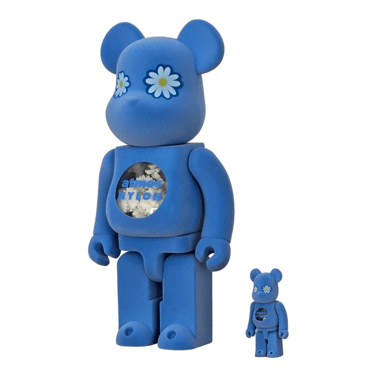 Bearbrick atmos × NYLON JAPAN Type-2 100%+400% schräg