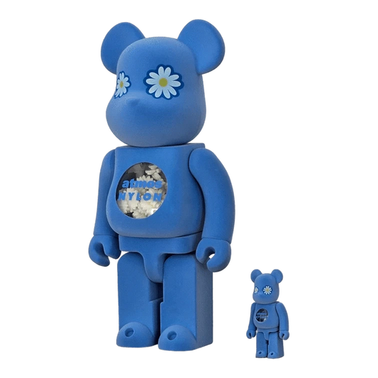 Bearbrick atmos × NYLON JAPAN Type-2 100%+400% schräg