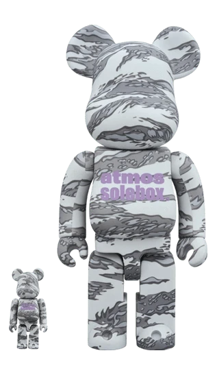 Bearbrick atmos × solebox 100%+400% Herstellerbild 1