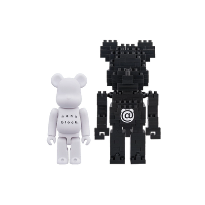 Bearbrick × nanoblock 2-Pack Set A 100% Herstellerbild 1