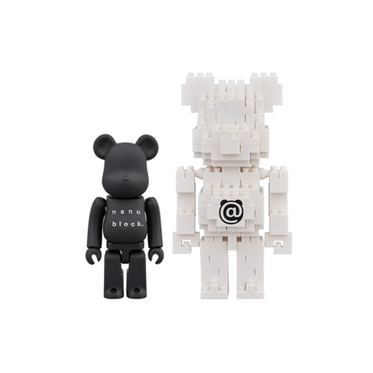 Bearbrick × nanoblock 2-Pack Set B 100% Herstellerbild 1