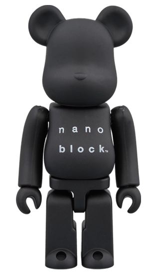 Bearbrick × nanoblock 2-Pack Set B 100% Herstellerbild 2