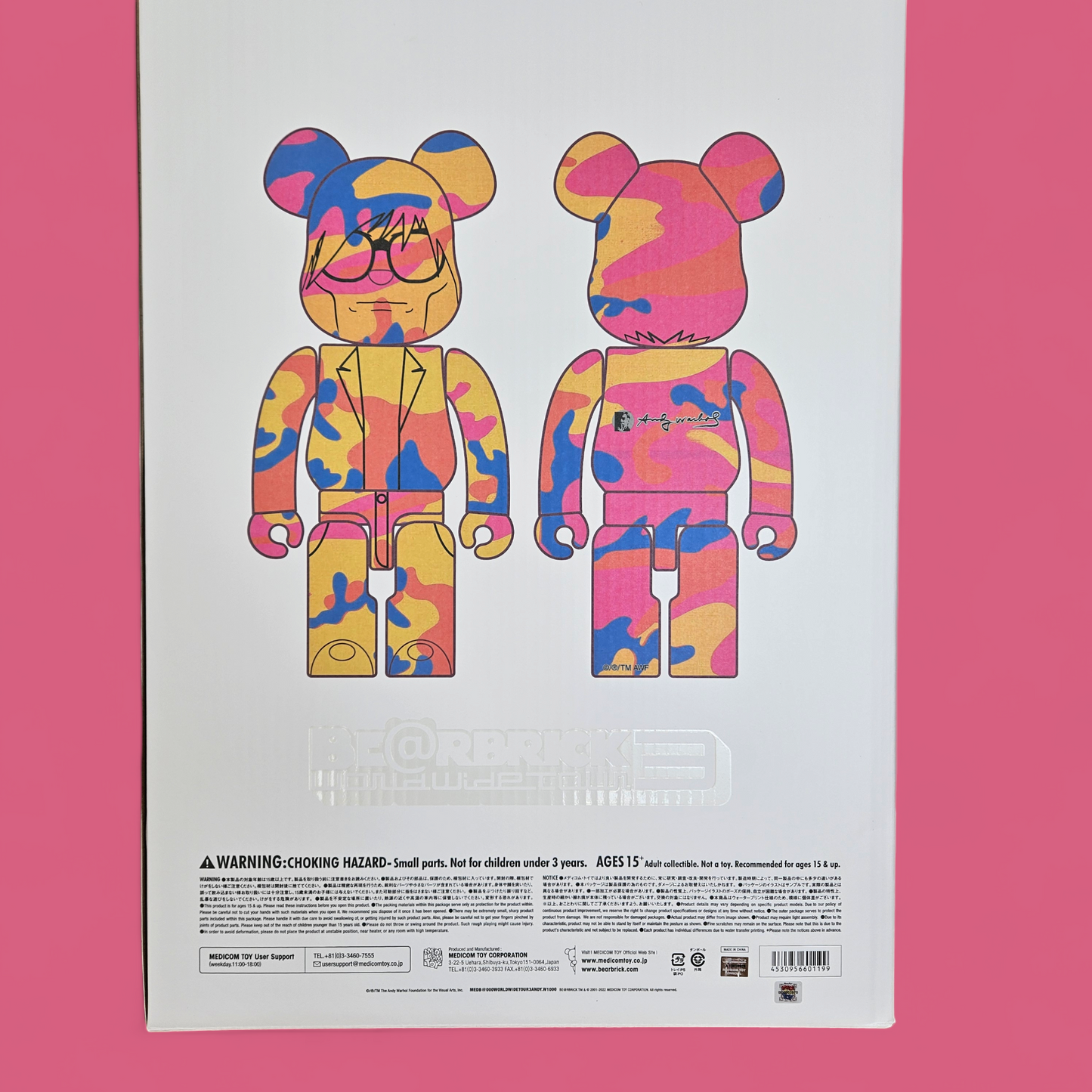 BE@RBRICK Andy Warhol "Special" (1000%)