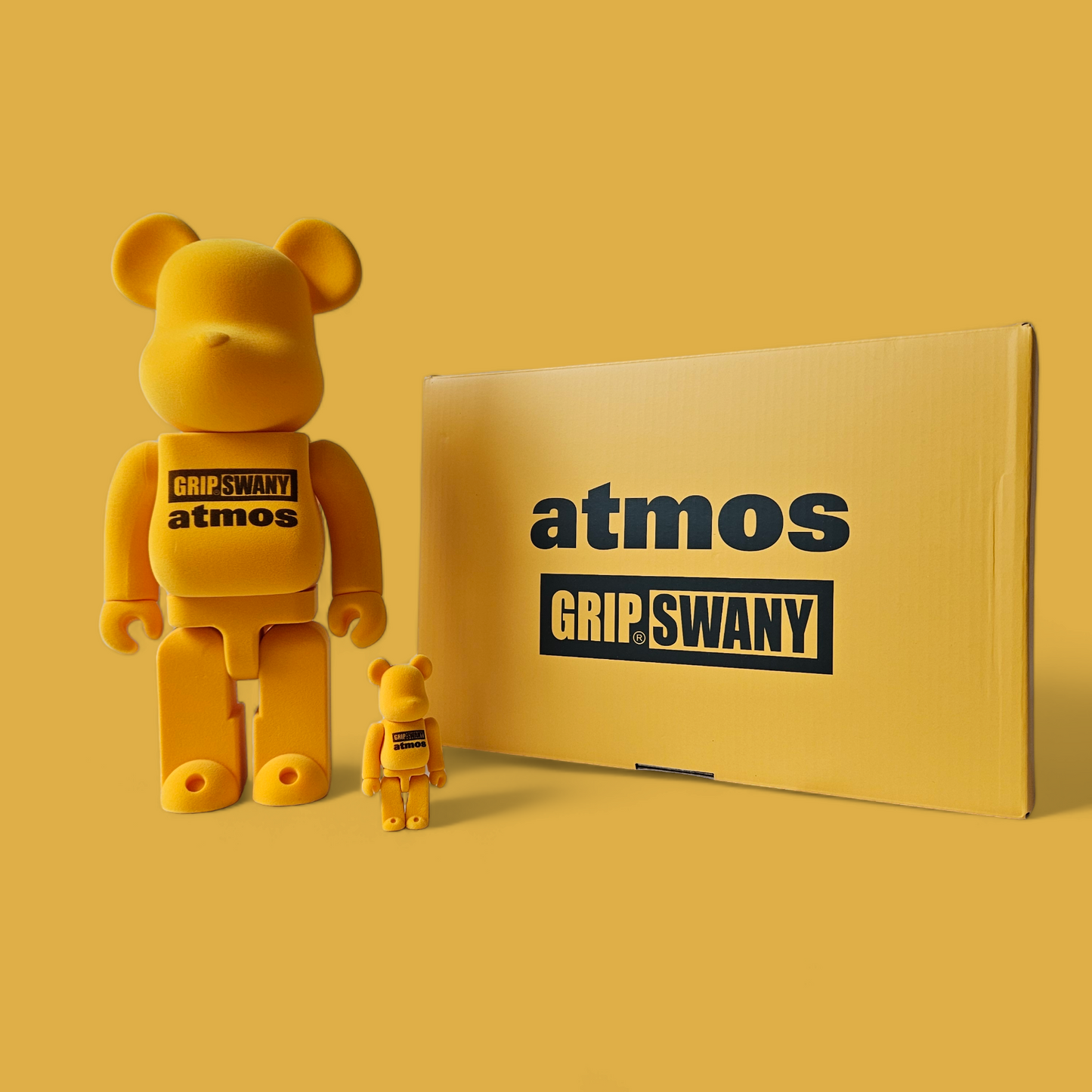 BE@RBRICK atmos × GRIPSWANY (100%+400%)