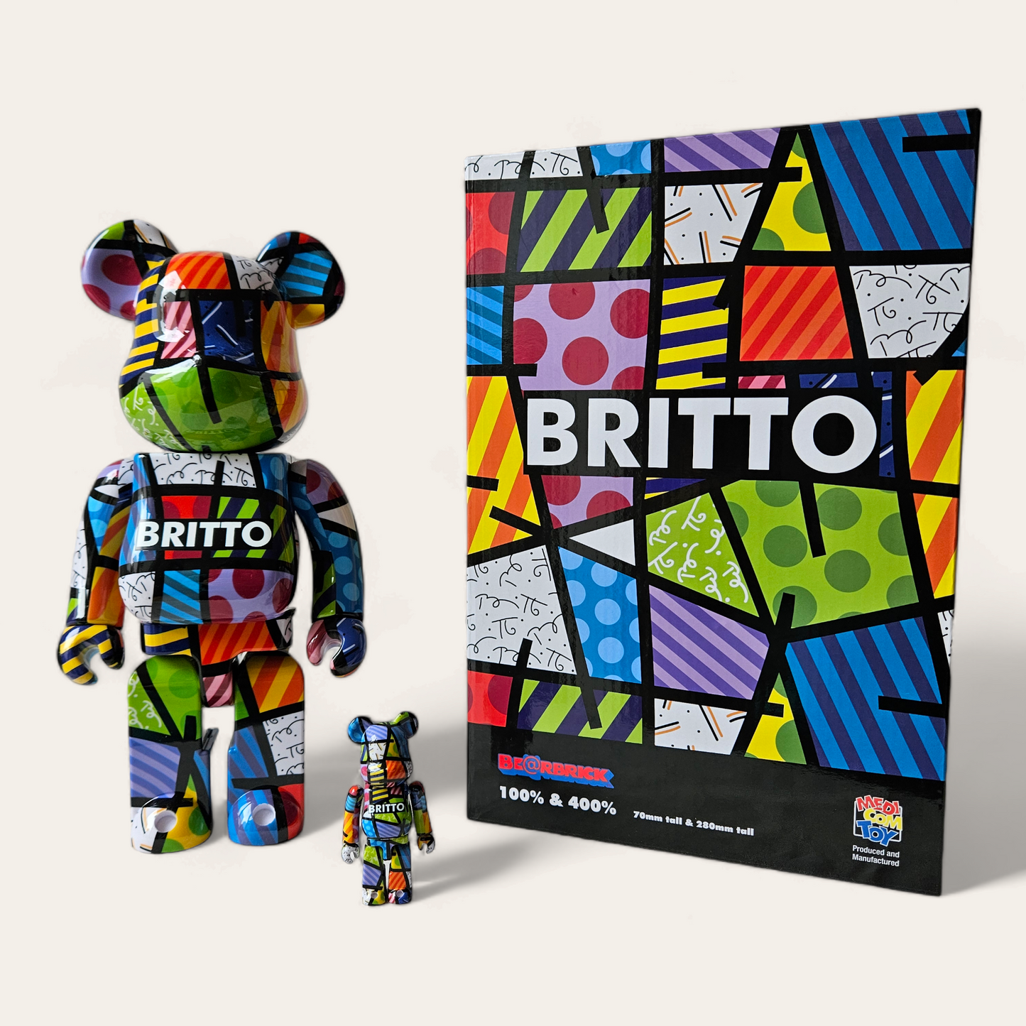 BE@RBRICK Romero Britto (100%+400%)