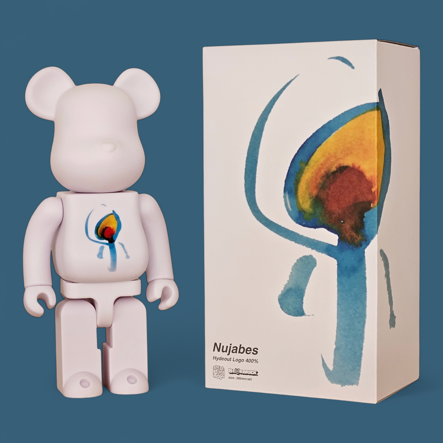 BE@RBRICK Nujabes Hydeout Logo (400%)