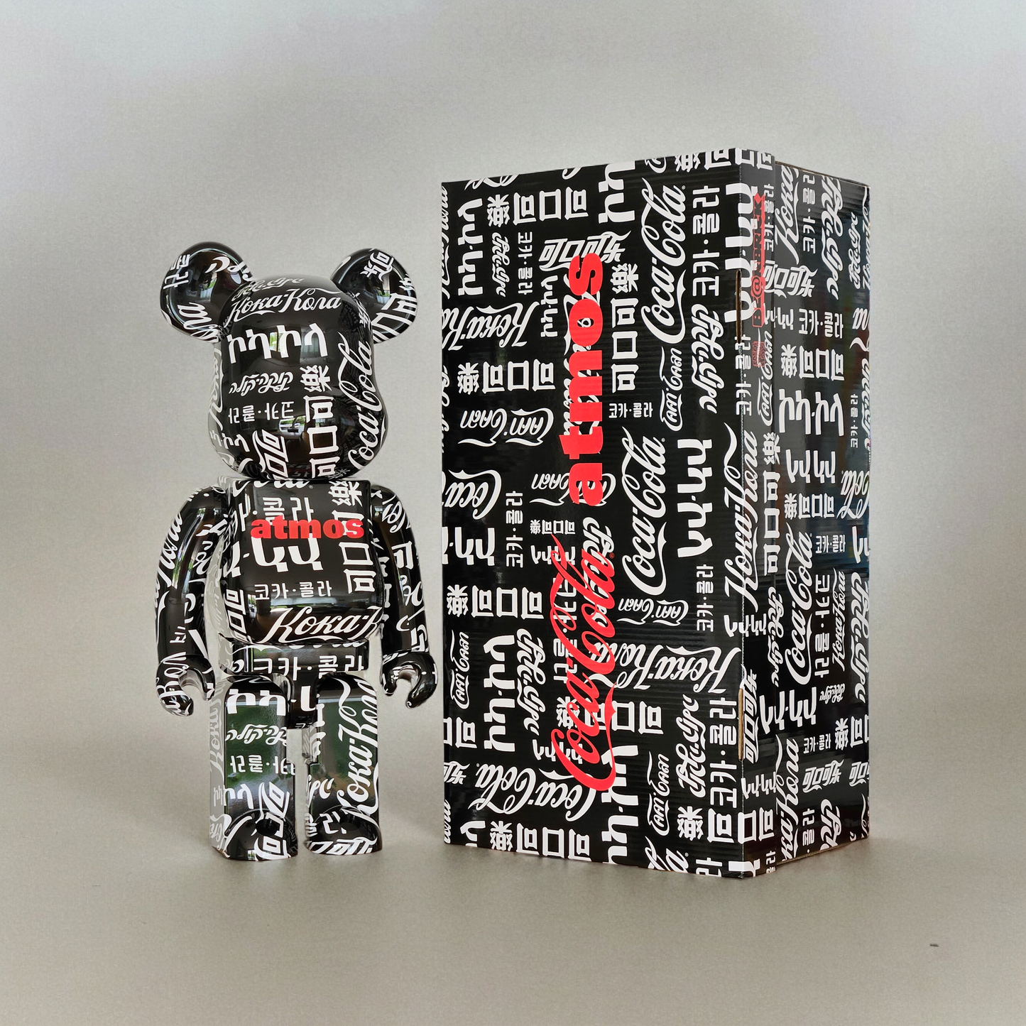 BE@RBRICK Coca-Cola × atmos Type-6 (1000%)