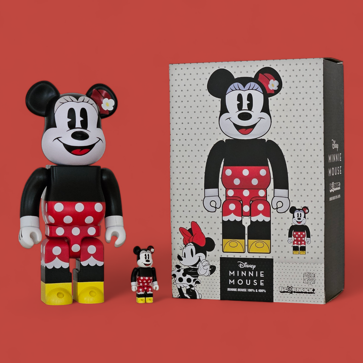 BE@RBRICK Minnie Mouse (100%+400%)