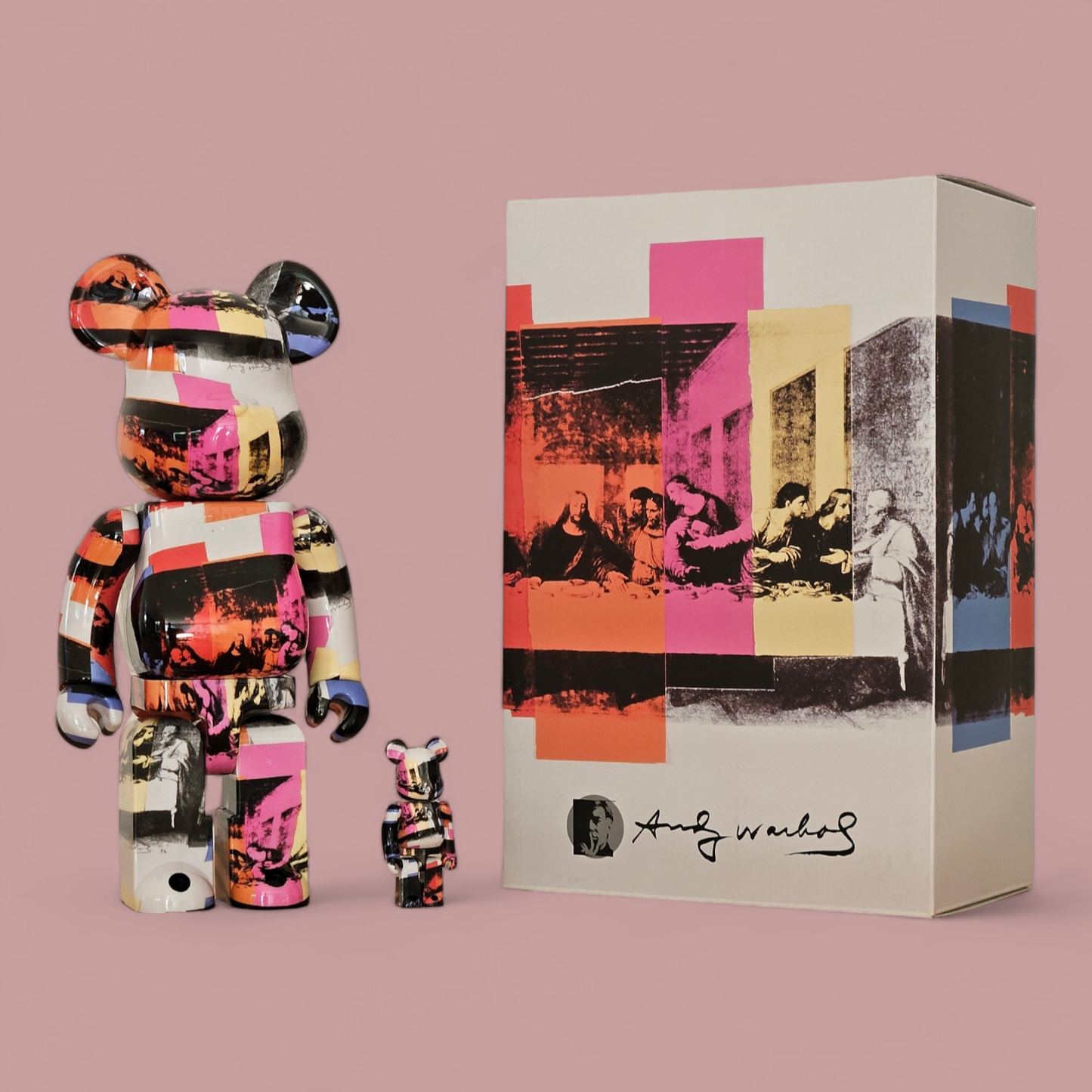 BE@RBRICK Andy Warhol "The Last Supper" (100%+400%)