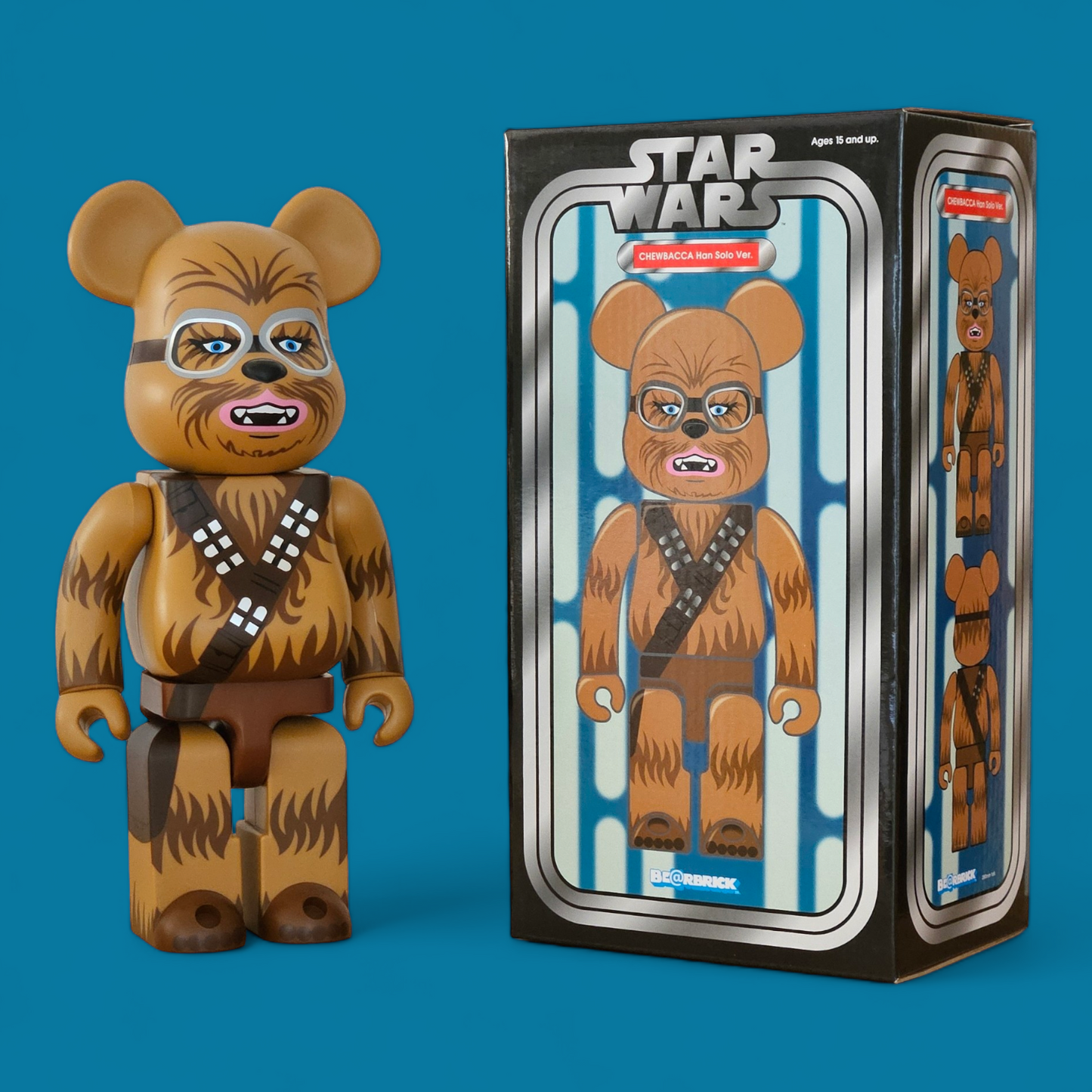 BE@RBRICK CHEWBACCA Version Han Solo (400%)