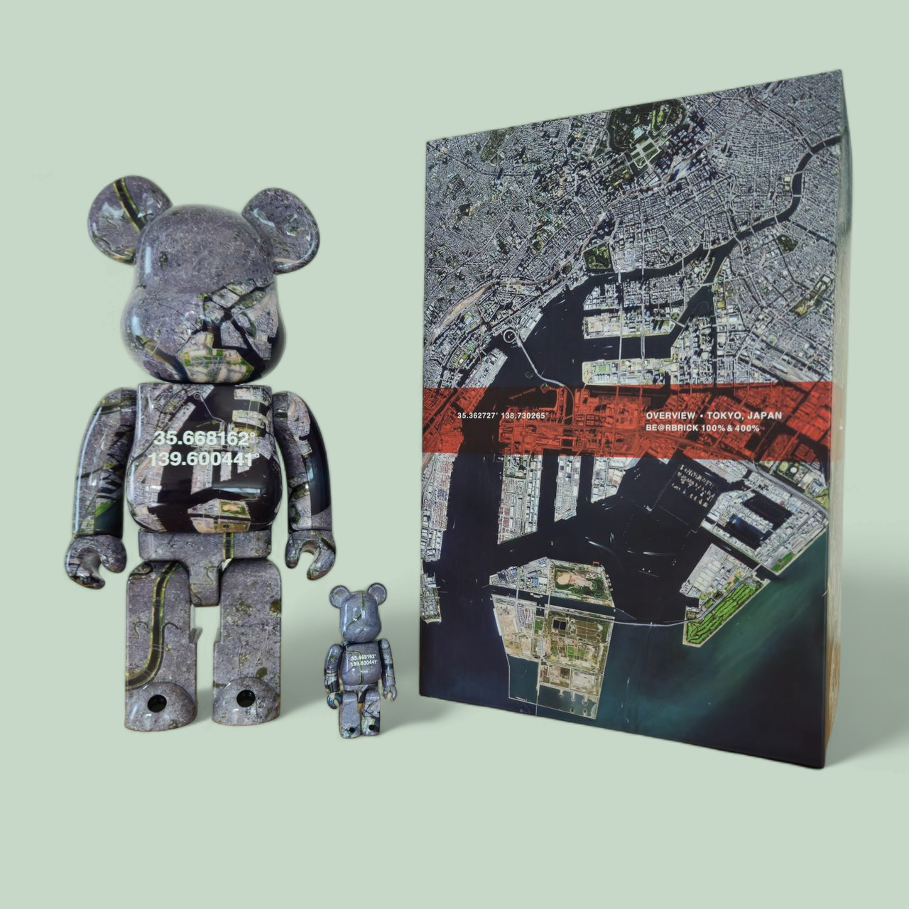 BE@RBRICK Benjamin Grant "Aperçu : Tokyo" (100%+400%)