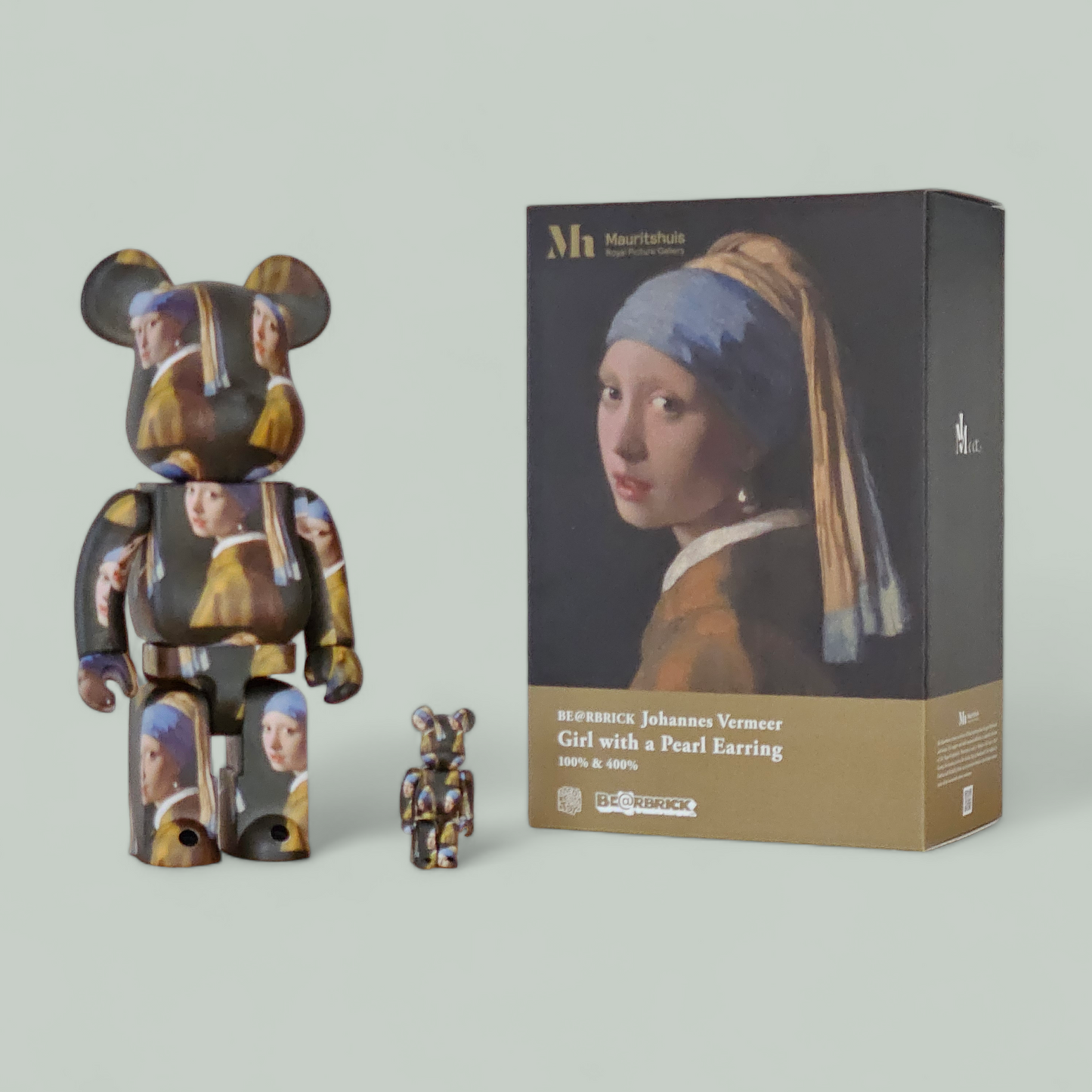 BE@RBRICK Johannes Vermeer "La Fille à la perle" (100%+400%)