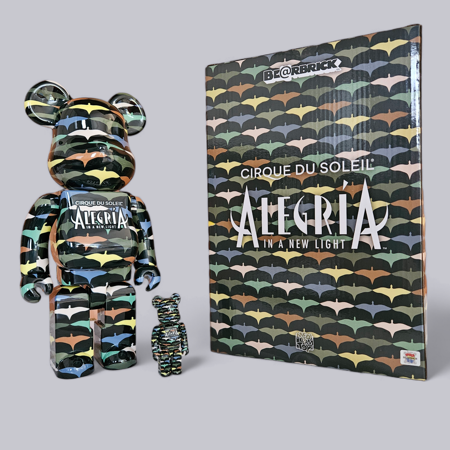 BE@RBRICK Cirque du Soleil "Alegria - In a New Light" (100%+400%)