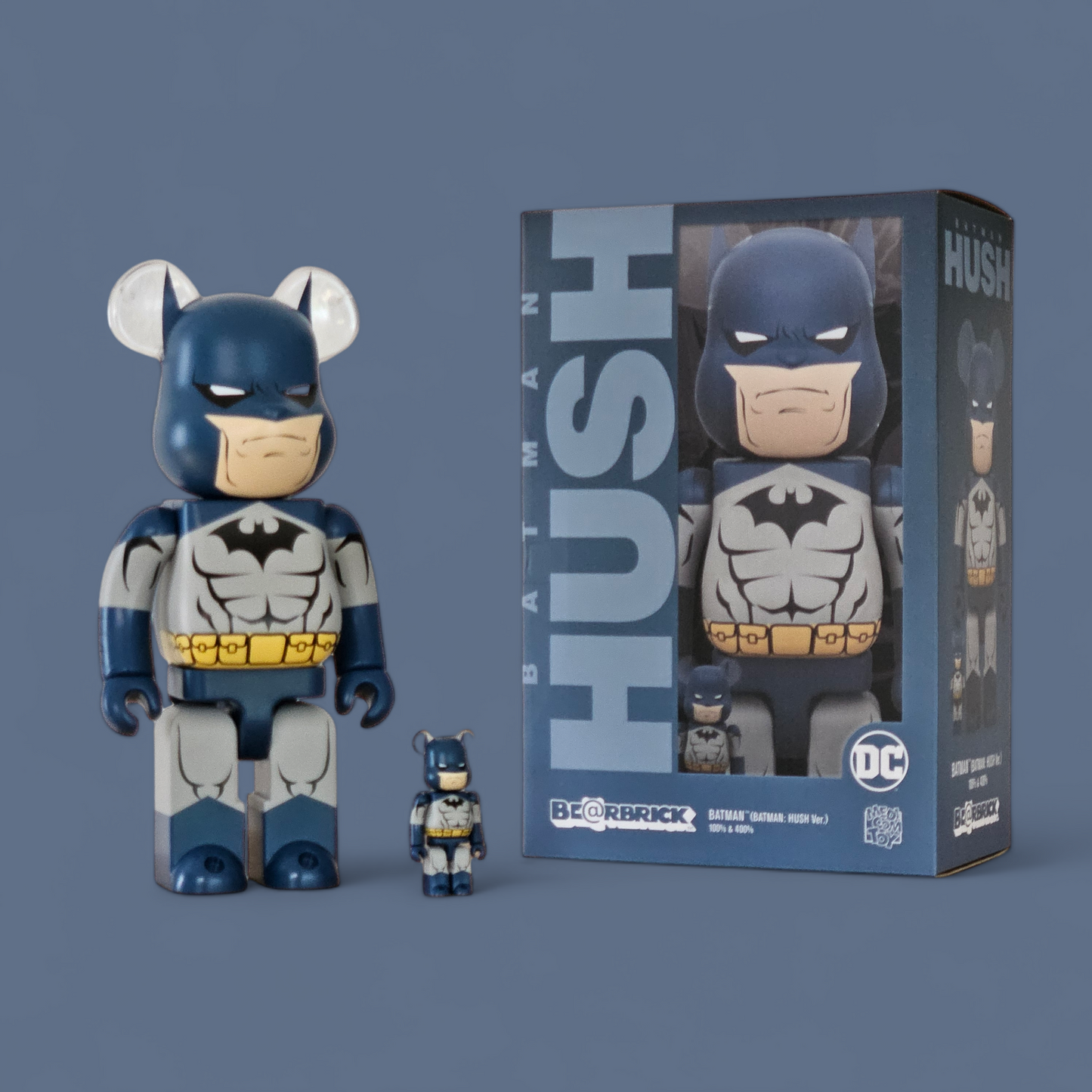 BE@RBRICK Batman™ (Batman: Hush Version) (100%+400%)