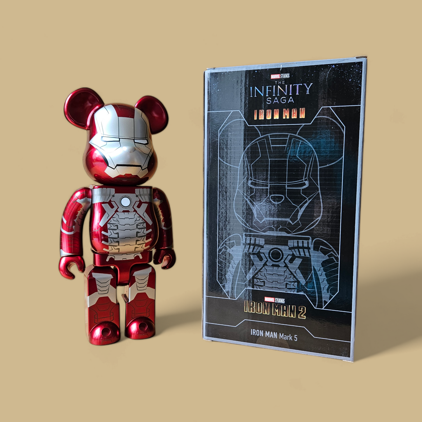 BE@RBRICK L@ST - Iron Man Mark 5 (400%)