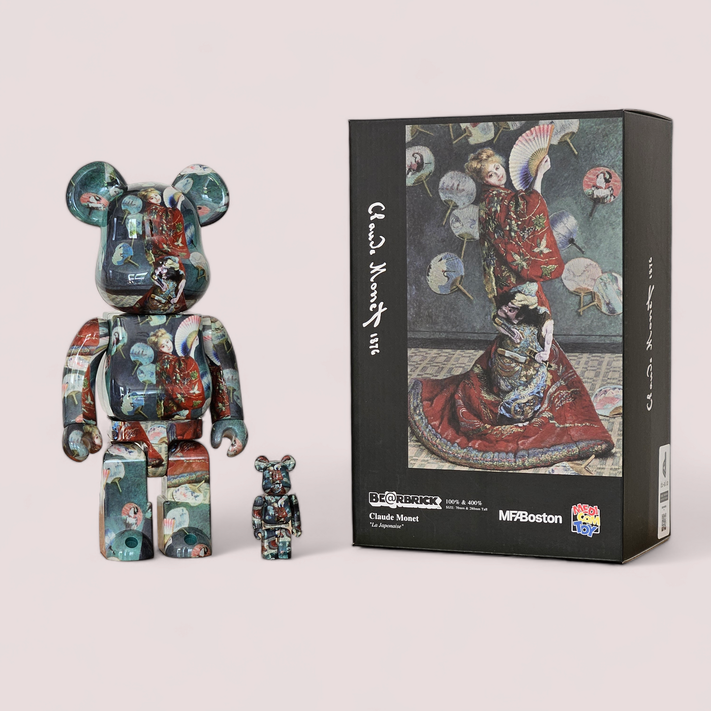 BE@RBRICK Claude Monet "La Japonaise" (100%+400%)