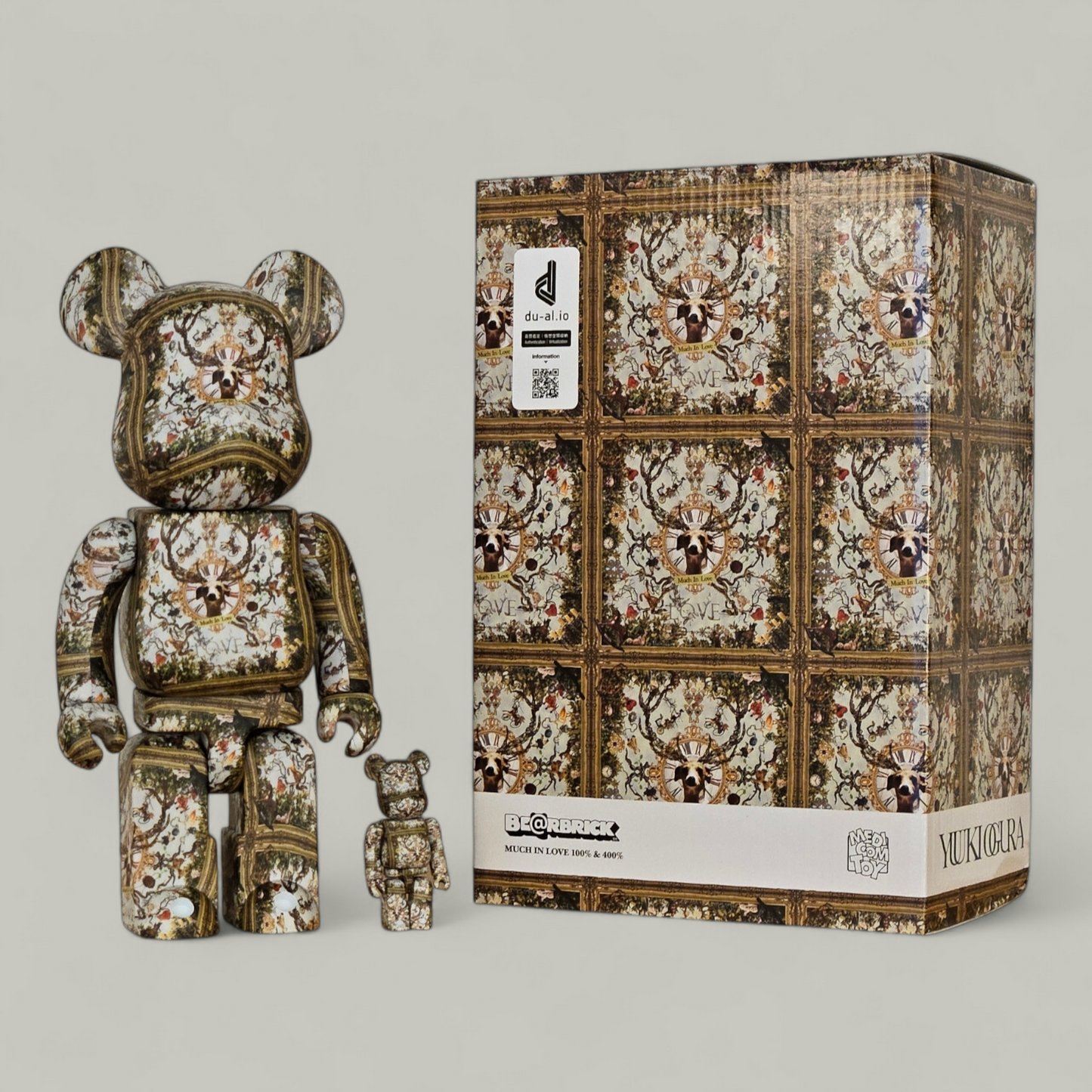 BE@RBRICK Yuuki Ogura "Beaucoup d'amour" (100%+400%)