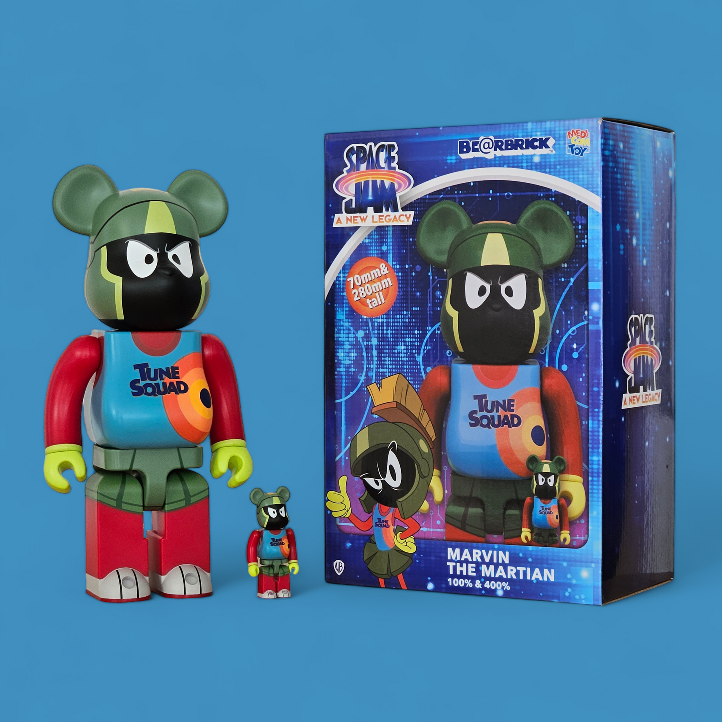 BE@RBRICK Marvin le Martien (100%+400%)