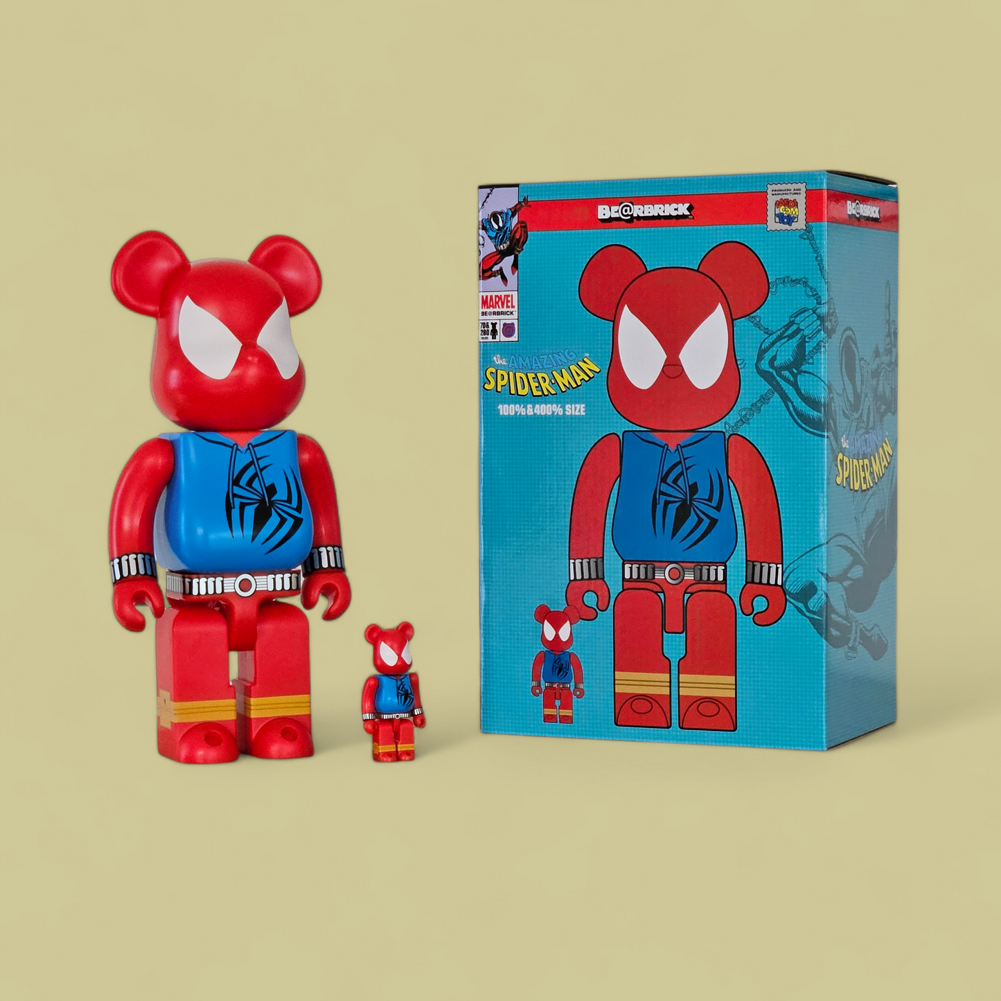 BE@RBRICK Araignée écarlate (100 %+400 %)