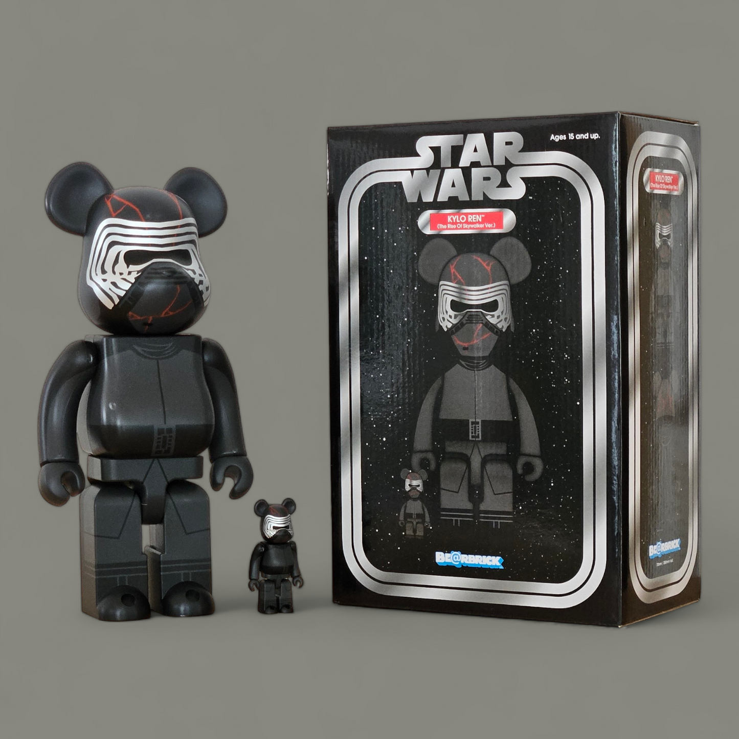 BE@RBRICK KYLO REN (The Rise of Skywalker Version) (100%+400%)