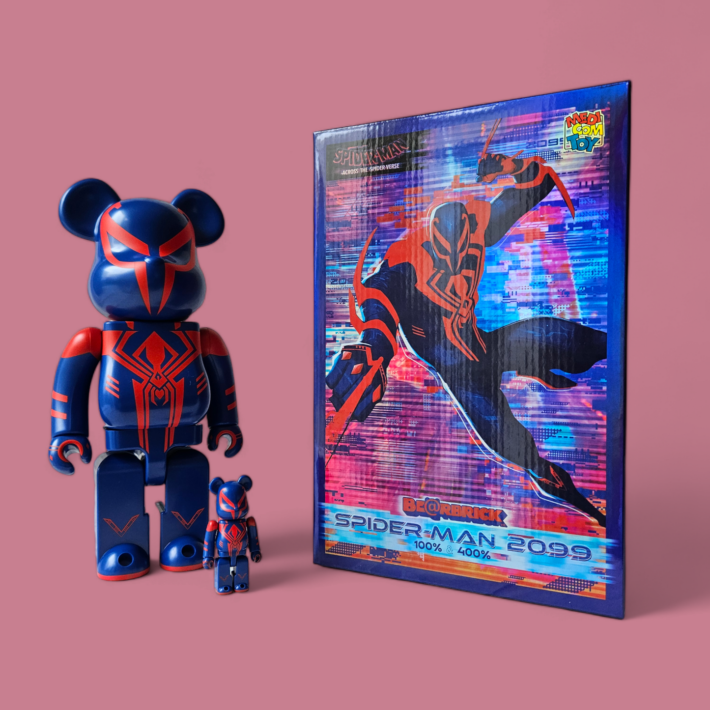 BE@RBRICK Spider-Man 2099 (100%+400%)