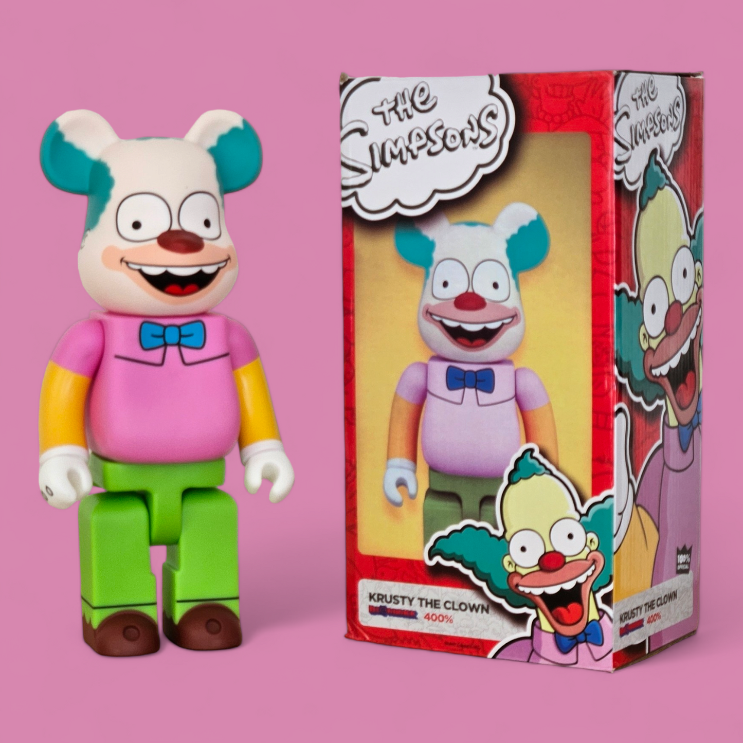 BE@RBRICK Krusty the Clown [The Simpsons] (400%)