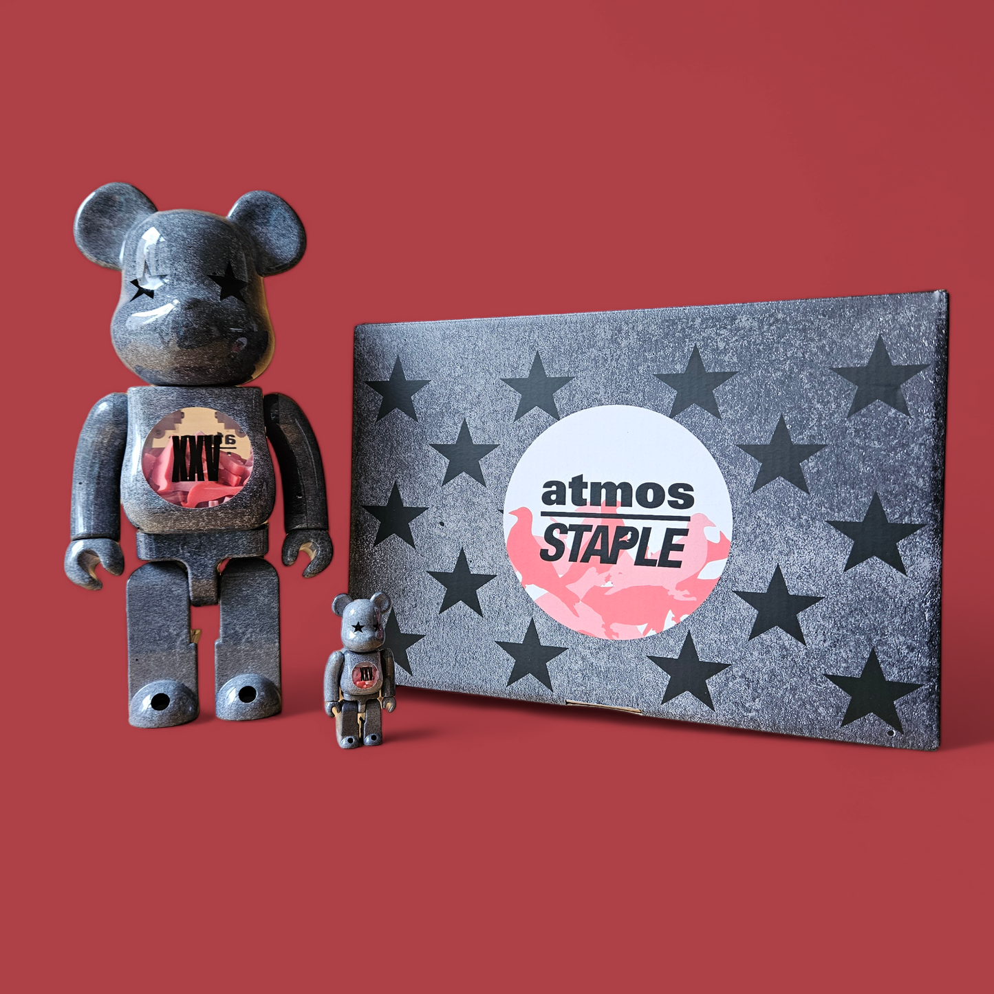 BE@RBRICK atmos × STAPLE Type-5 (100 %+400 %)