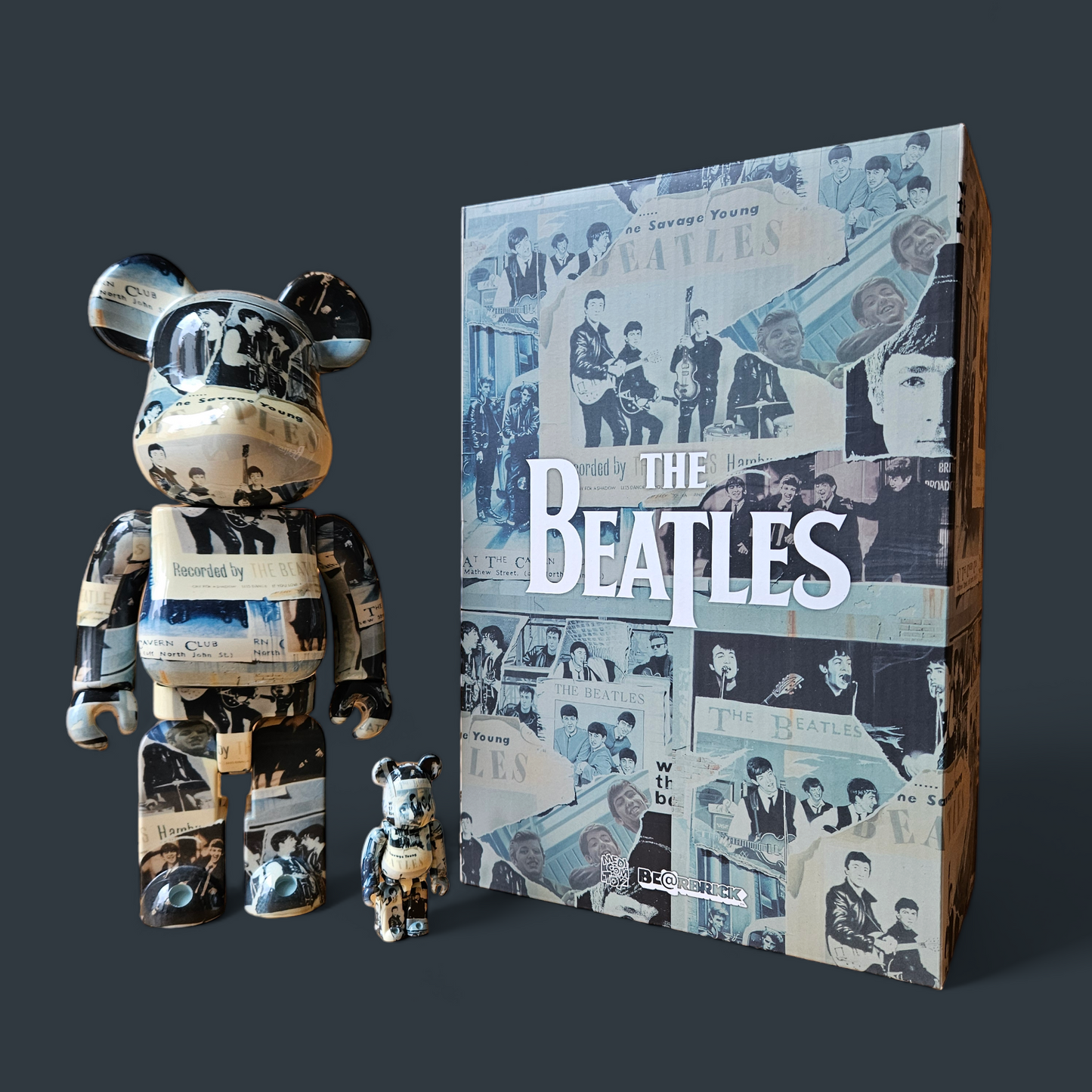 BE@RBRICK "Anthologie" des Beatles (100%+400%)