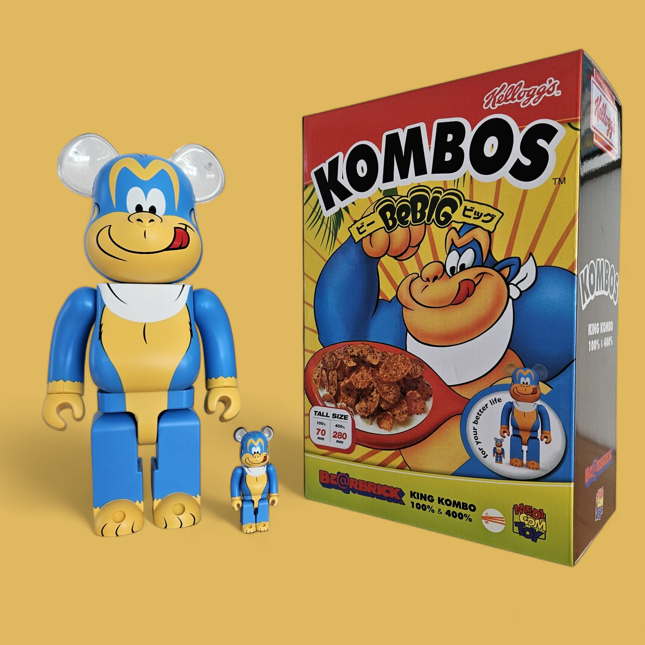 BE@RBRICK Kellogg's™ King Kombo (100%+400%)