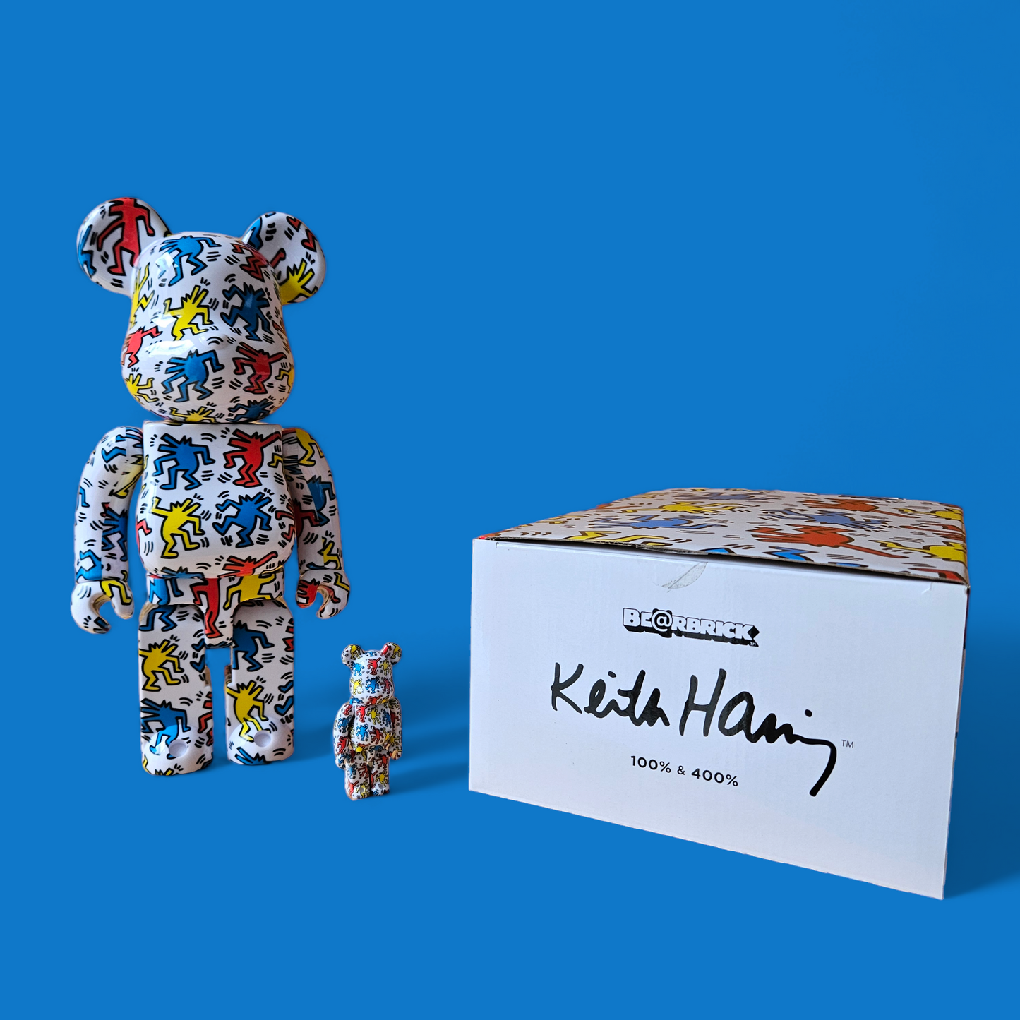 BE@RBRICK Keith Haring #9 (100%+400%)