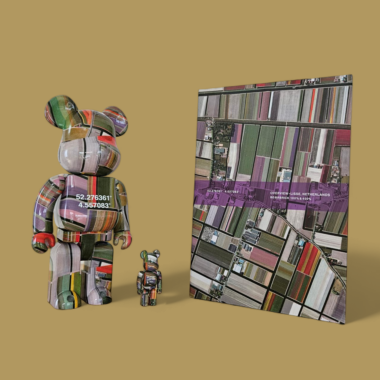 BE@RBRICK Benjamin Grant "Overview: Lisse, Netherlands" (100%+400%)