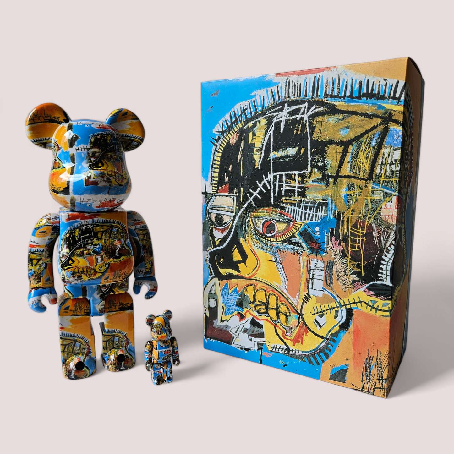 BE@RBRICK Jean-Michel Basquiat #10 (100%+400%)