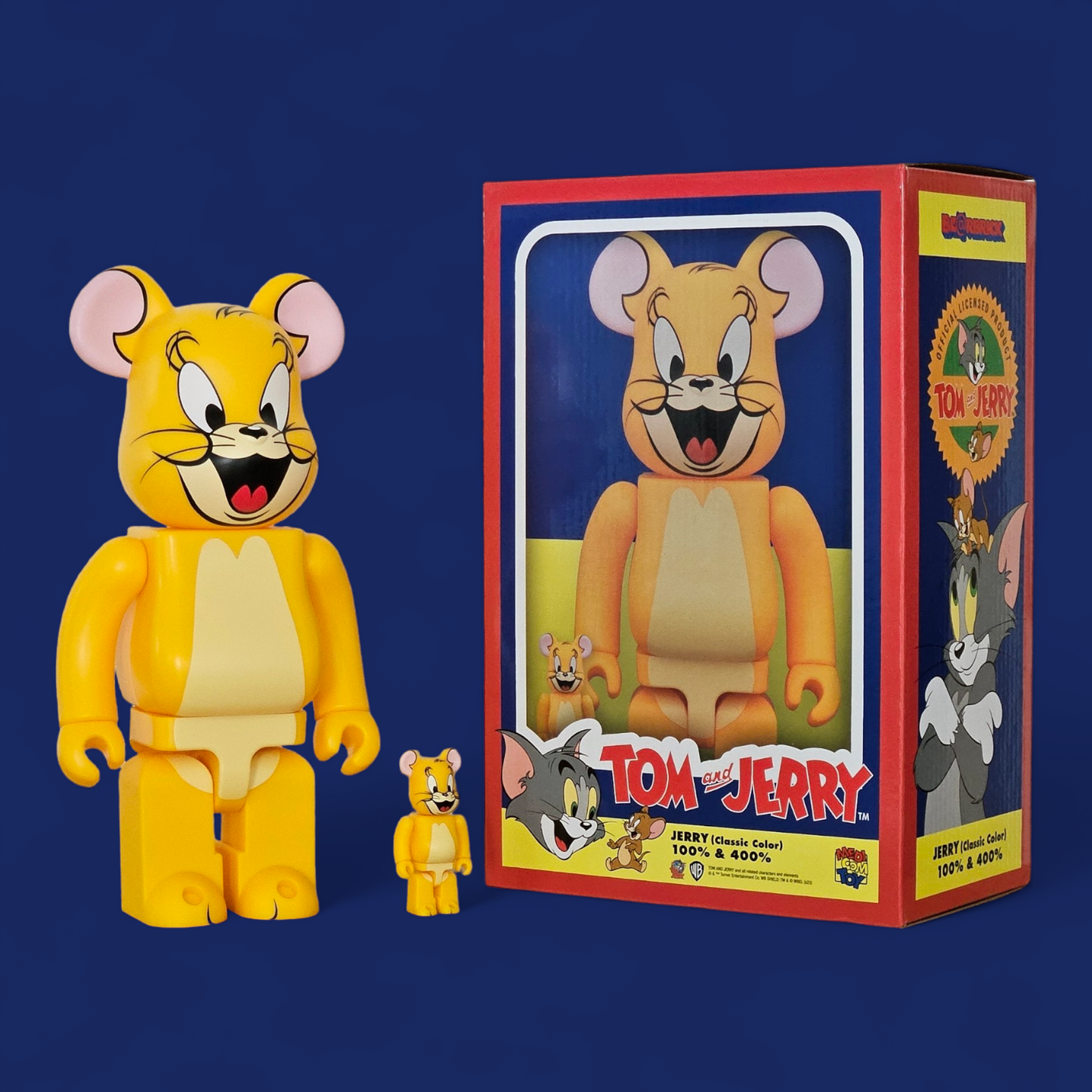 BE@RBRICK Jerry (couleur classique) (100 % + 400 %)