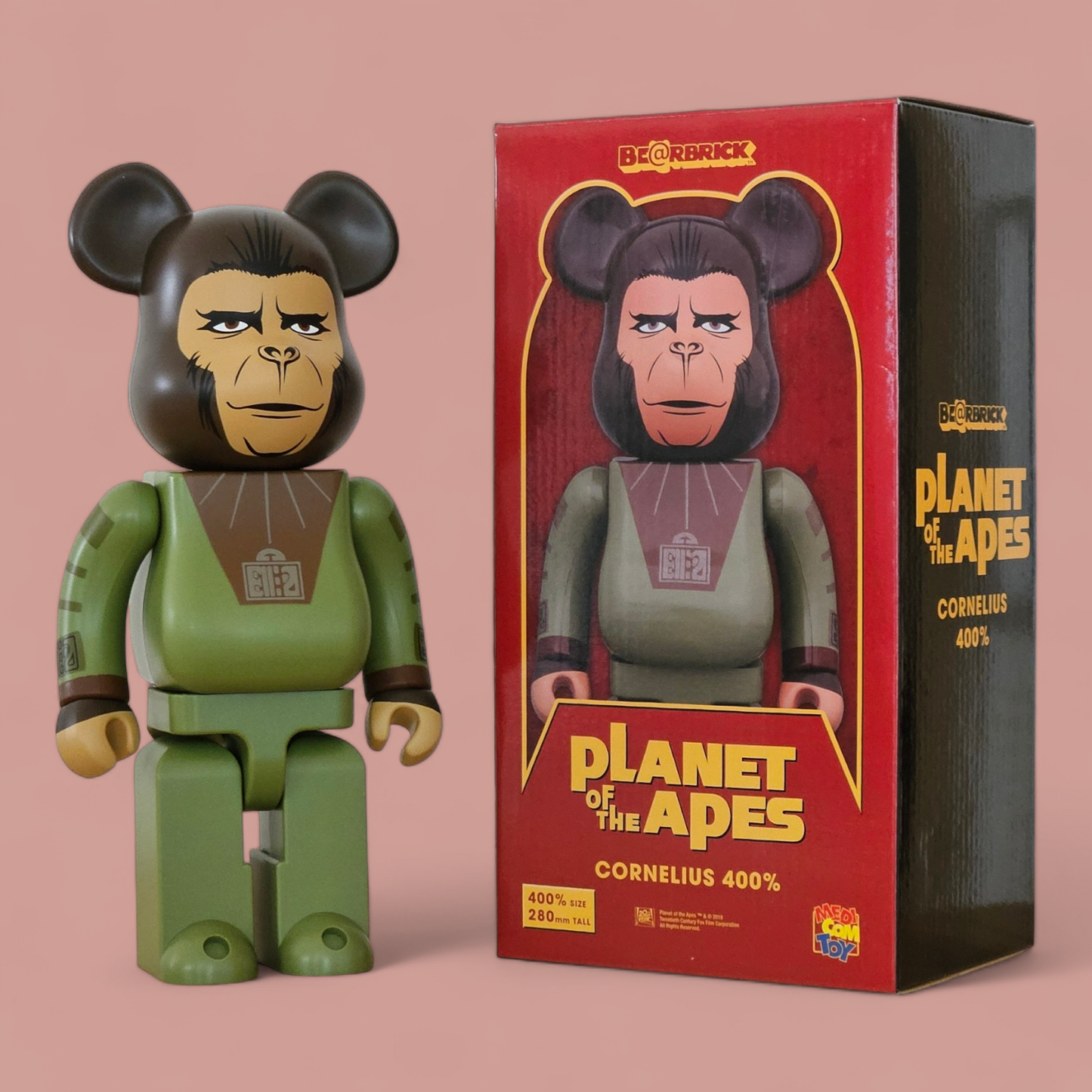 BE@RBRICK Cornelius [La Planète des singes] (400%)