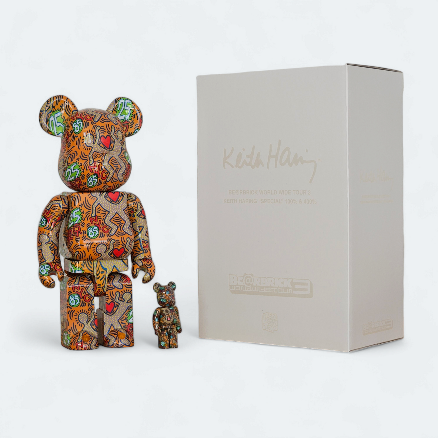 BE@RBRICK Keith Haring "Special" (100%+400%)