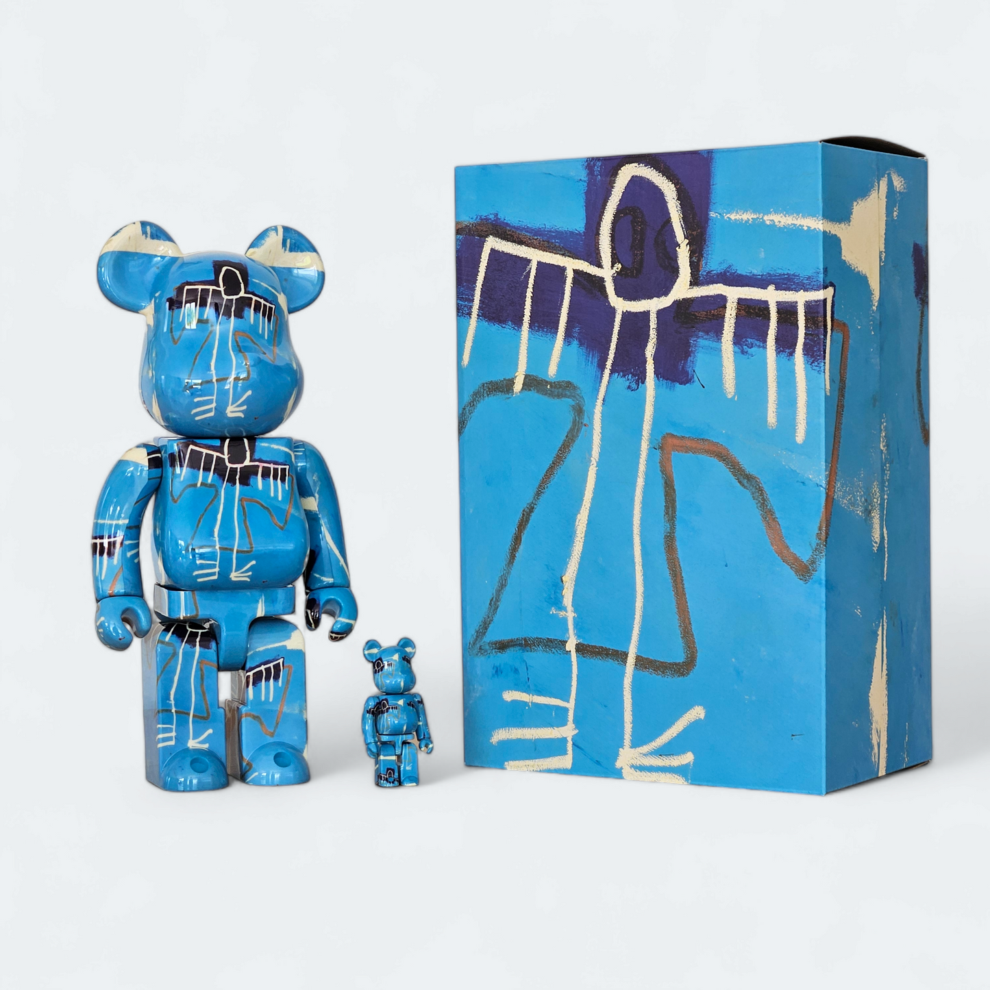 BE@RBRICK Jean-Michel Basquiat #9 (100%+400%)